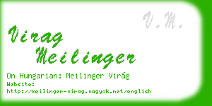 virag meilinger business card